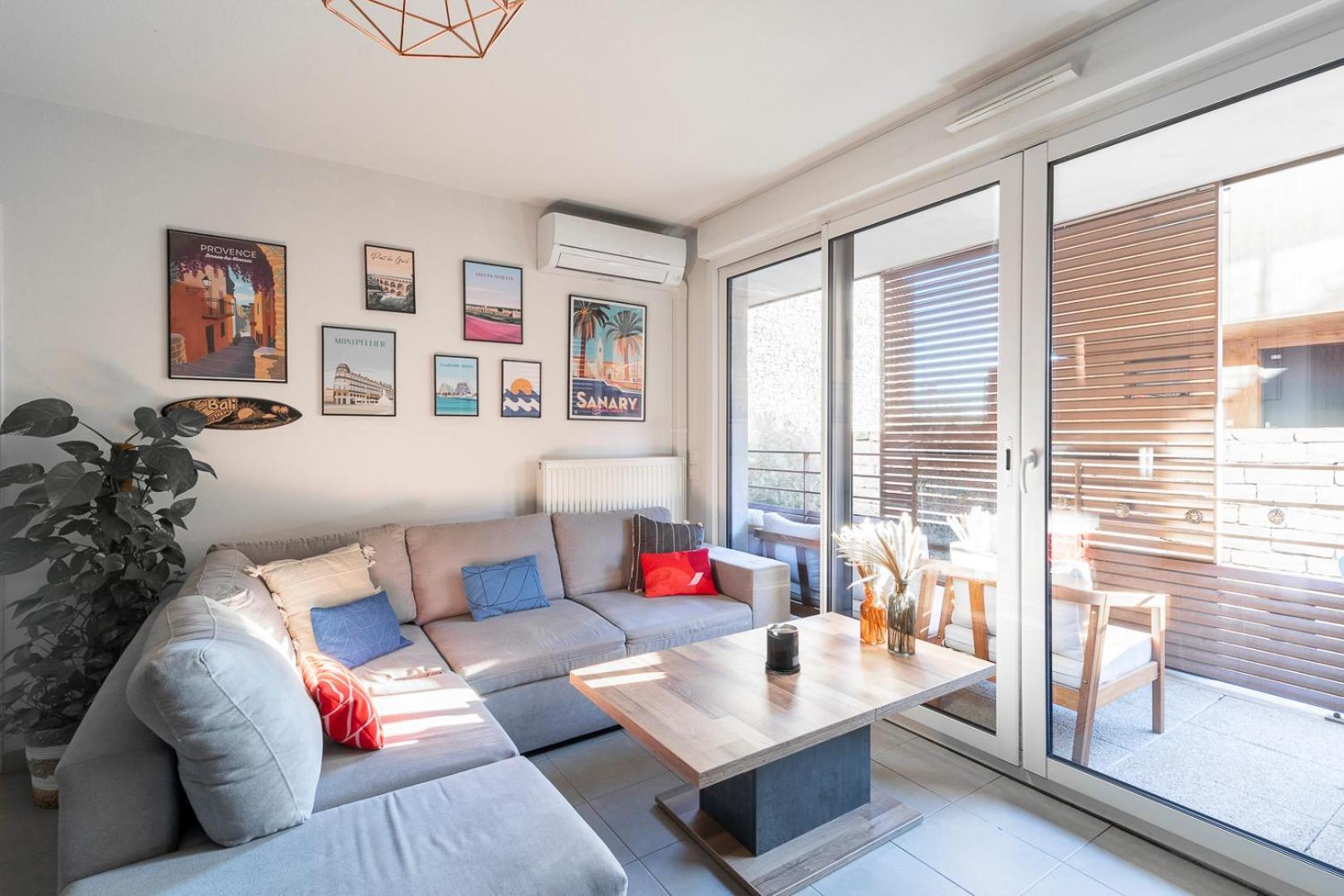 Appartement Charmant Au Porte De Montpellier Saint-Jean-de-Vedas Luaran gambar